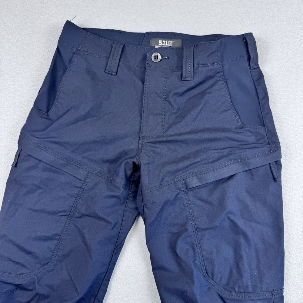 5.11 Tactical Ridge Pant 30x33 Navy Straight Fit Cargo Utility Workwear Stretch